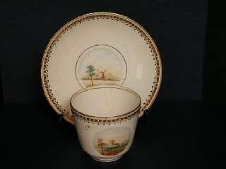 AC05 19C Cabinet Cup and Saucer.