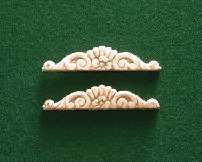 AP09 Small Floral Crescent (Pair).
