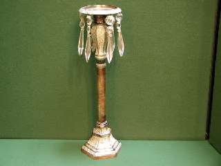 B04 Metal/Glass Candlestick