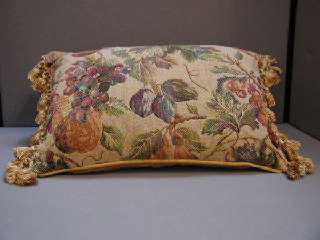 A04 Oblong Tapestry Fruit Weave Cushion.
