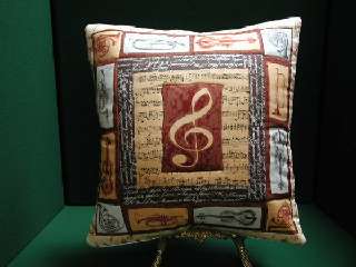 A23 Musical Instrument Cushion Cover.