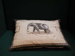 A21 Elephant Tapestry Cushion.
