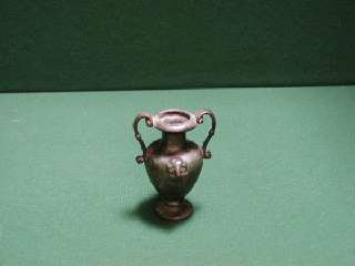 M03 Miniature Bronze Roman Vase.