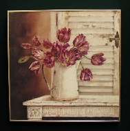 P05 Parrot Tulips by Kathryn White.